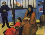Paul Gauguin The Studio of Schuffenecker(The Schuffenecker Family) Norge oil painting reproduction